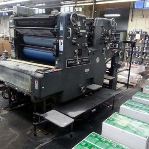 HEIDELBERG 2 color printing machine